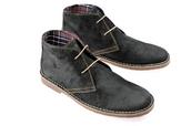 View Item New Ikon Classic 2 Hole Suede Chukka Desert Boot Grey 
